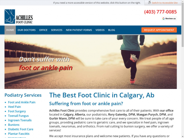 achillesfootclinic.com
