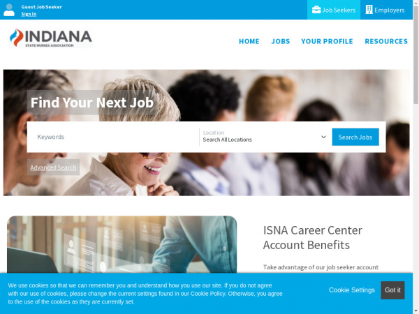 careers.indiananurses.org