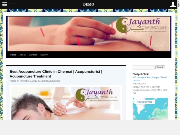 chennaiacupuncturedoctor.com
