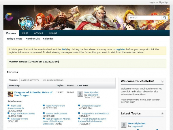 community.gaeamobile.com