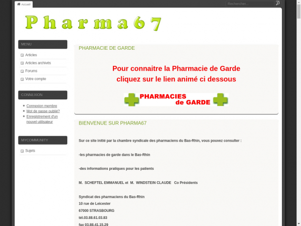 pharma67.fr