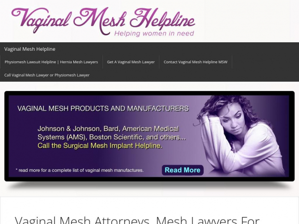 vaginalmeshhelpline.com